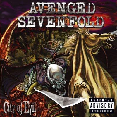 City of Evil (Red-Yellow Swirl Vinyl) - Vinile LP di Avenged Sevenfold