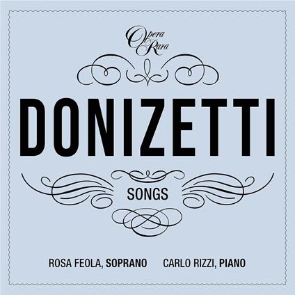 Donizetti Songs vol.7 - CD Audio di Gaetano Donizetti,Carlo Rizzi,Rosa Feola