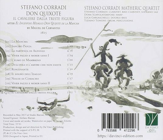 Don Quixote. Il cavaliere dalla triste figura - CD Audio di Stefano Corradi - 2