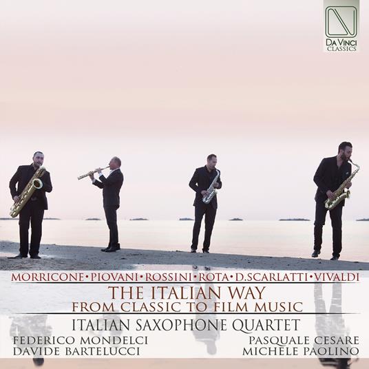 The Italian Way. From Classical to Film - CD Audio di Italian Saxophone Quartet
