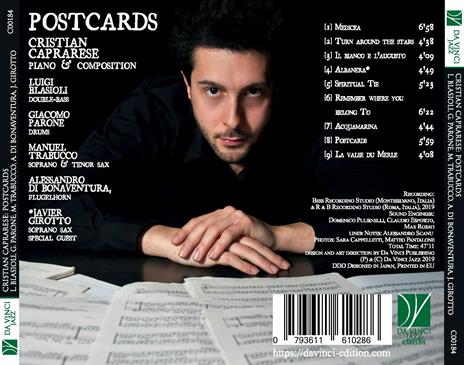 Postcards - CD Audio di Cristian Caprarese - 2