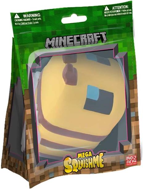 Minecraft Mega Squishme Anti-stress Figura 15 Cm Series 3 Bee 15 Cm Just Toys - 2