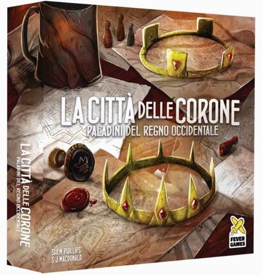 Paladini Del Regno Occidentale Esp. La Città Delle Corone. Gioco da tavolo - 2