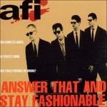 Answer That and Stay - CD Audio di AFI