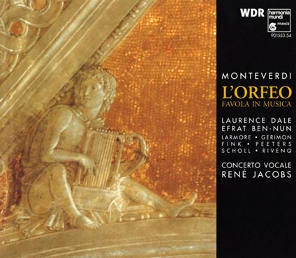 L'Orfeo - CD Audio di Claudio Monteverdi