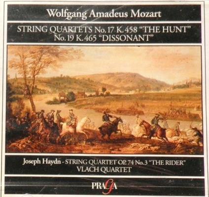Quartetto per archi n.17 K 458 (1784) SIb 'Caccia' - CD Audio di Wolfgang Amadeus Mozart
