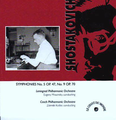 Sinfonia n.5, n.9 - CD Audio di Dmitri Shostakovich,Czech Philharmonic Orchestra