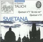Quartetti per archi n.1, n.2 - CD Audio di Bedrich Smetana