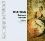 Quartetti parigini n.1, n.2, n.3, n.4, n.5, n.6 - CD Audio di Georg Philipp Telemann