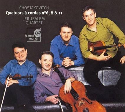 Quartetti per archi n.6, n.8, n.11 - CD Audio di Dmitri Shostakovich