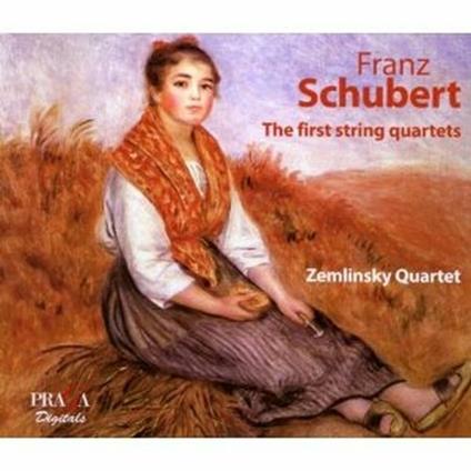 Quartetti per archi nn.1-12 - SuperAudio CD ibrido di Franz Schubert,Zemlinsky Quartet