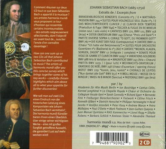 The Essentials - CD Audio di Johann Sebastian Bach - 2