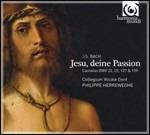 Cantate BWV22, BWV23, BWV127, BWV159 - CD Audio di Johann Sebastian Bach,Philippe Herreweghe,Collegium Vocale Gent,Matthew White,Jan Kobow,Dorothee Mields