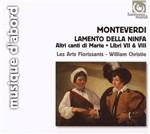 Lamento della Ninfa - Altri canti di Marte libri VII, VIII - CD Audio di Claudio Monteverdi,William Christie,Les Arts Florissants
