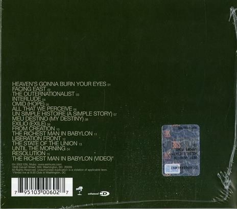 The Richest Man in Babylon - CD Audio di Thievery Corporation - 2