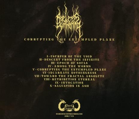 Corrupting The Entempled Plane - CD Audio di Ageless Summoning - 2