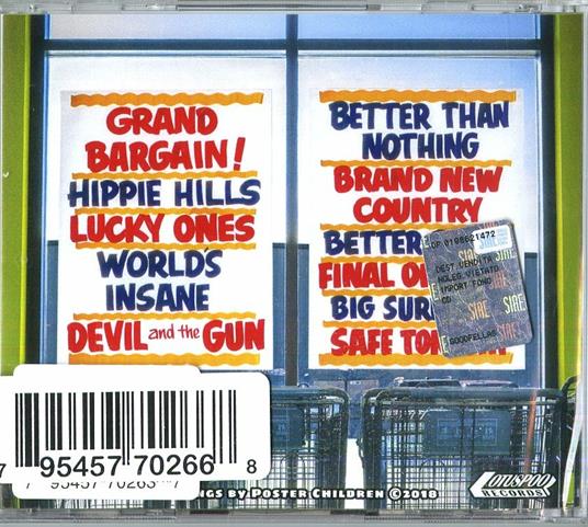 Grand Bargain! - CD Audio di Poster Children - 2
