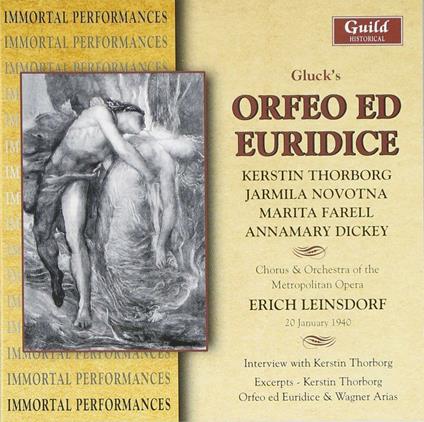 Orfeo Ed Euridice - CD Audio di Christoph Willibald Gluck