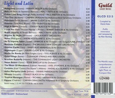 Light & Latin - CD Audio - 2