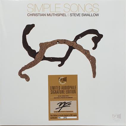 Simple Songs (Limited & Numbered Vinyl Edition) - Vinile LP di Christian Muthspiel