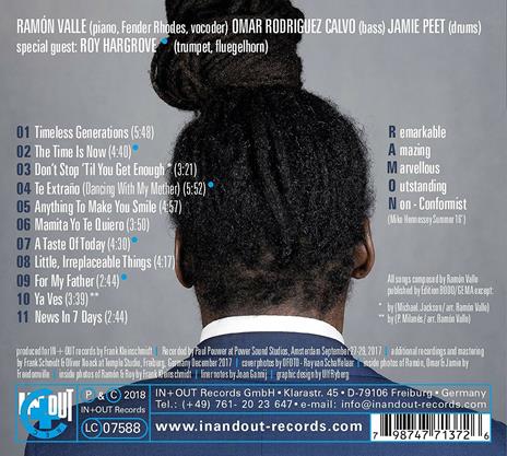 The Time Is Now - CD Audio di Ramon Valle - 2