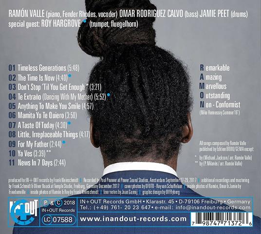The Time Is Now - CD Audio di Ramon Valle - 2