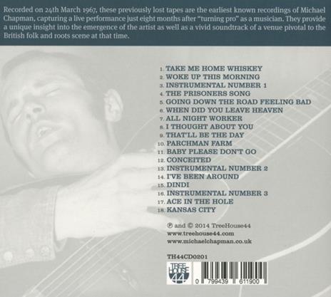 Live at Folk Cottage - CD Audio di Michael Chapman - 2