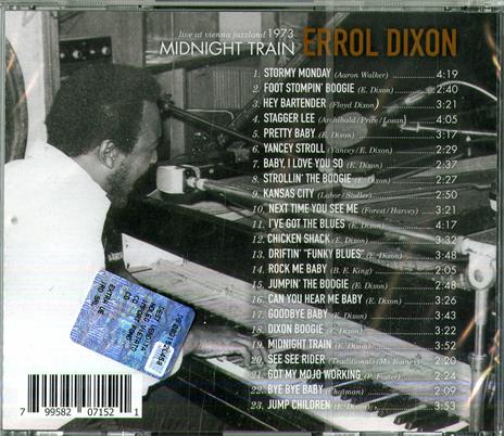 Blues for the Highway - CD Audio di Errol Dixon - 2