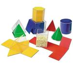 Learning Resources- Forme Geometriche Pieghevoli Originali, Colore, LER0921