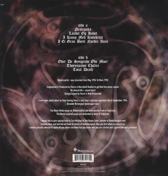 Hostmorke (HQ) - Vinile LP di Isengard - 2