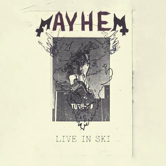Live in Ski (Red Vinyl) - Vinile LP di Mayhem