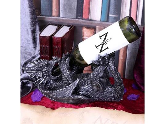 Guzzlers Metal Dragon Wine Bottiglia Holder Accessori Nemesis Now