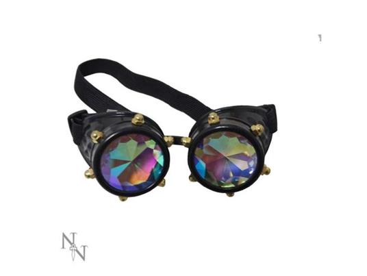 Steampunk Cristallo Vision Goggles Accessori Nemesis Now
