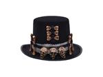 Steampunk Voodoo Priest's Skull Bone Cappello Accessori Nemesis Now