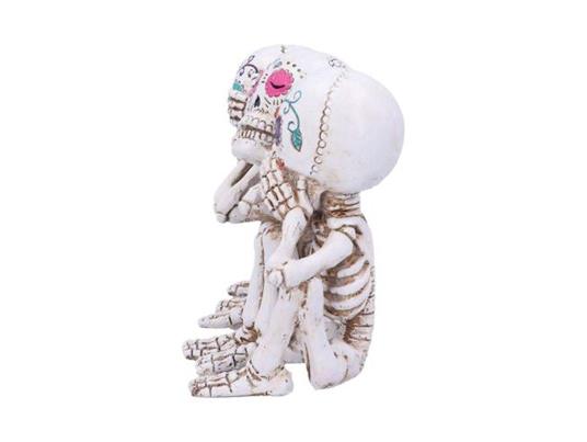 CALAVERAS SKELETON THREE WISE FIGURINE Figura Nemesis Now