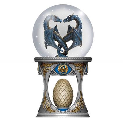 Anne Stokes: Dragon Heart Snow Globe