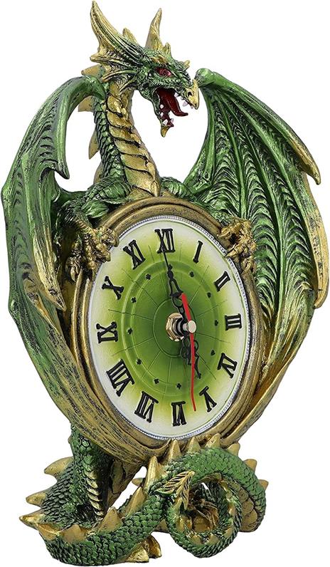 Green Dragon Wall Clock - 4