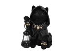 REAPERS FELINE LANTERN GRIM REAP CAT FIG FIGURA NEMESIS NOW