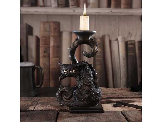 WITCHES FAMILIAR SPITE CANDLESTICK HOLD STATUA NEMESIS NOW