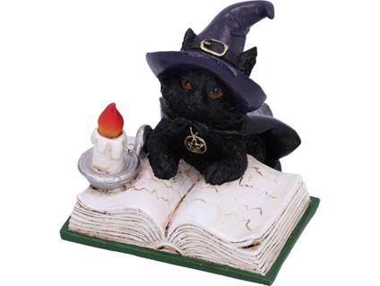 Black Cat - Familiar''S Spell Ornament Statua Nemesis Now