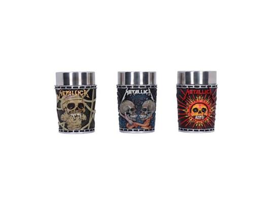 Metallica Shot Occhiali Pushead Art 3-pack Nemesis Now