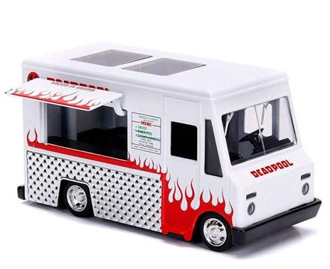 1:32 Deadpool. Food Truck White