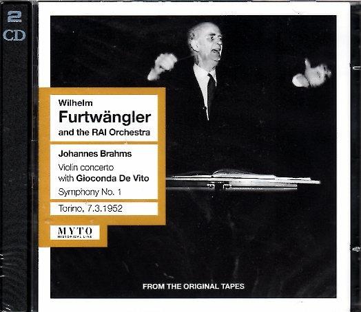 Brahms.Violin Concerto - CD Audio di Johannes Brahms,Wilhelm Furtwängler