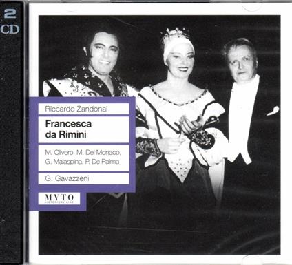 Francesca da Rimini - CD Audio di Riccardo Zandonai