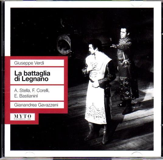 La Battaglia di Legnano - CD Audio di Giuseppe Verdi