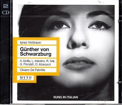 Gunther Von Schwarzburg - CD Audio di Ignaz Holzbauer