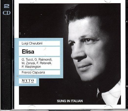 Elisa - CD Audio di Luigi Cherubini