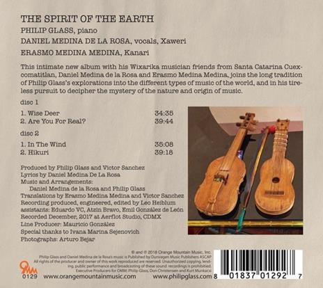 The Spirit of the Earth - CD Audio di Philip Glass - 2