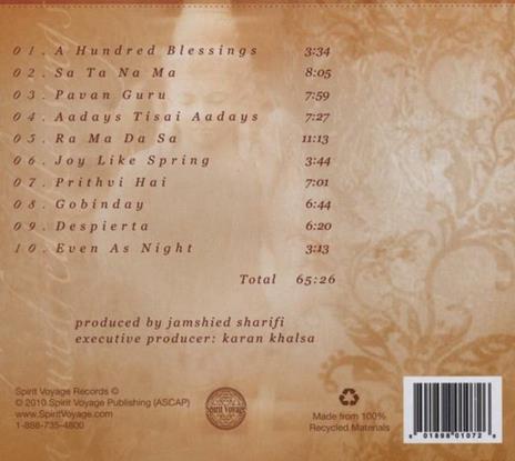 A Hundred Blessings - CD Audio di Mirabai Ceiba - 2