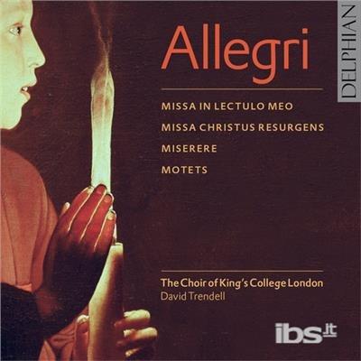 Motets, Miserere, Missa In Lectulo Meo & Missa Christus Resurgens - CD Audio di Gregorio Allegri